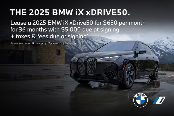 2025 BMW iX xDrive50